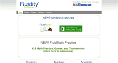 Desktop Screenshot of fluiditysoftware.com